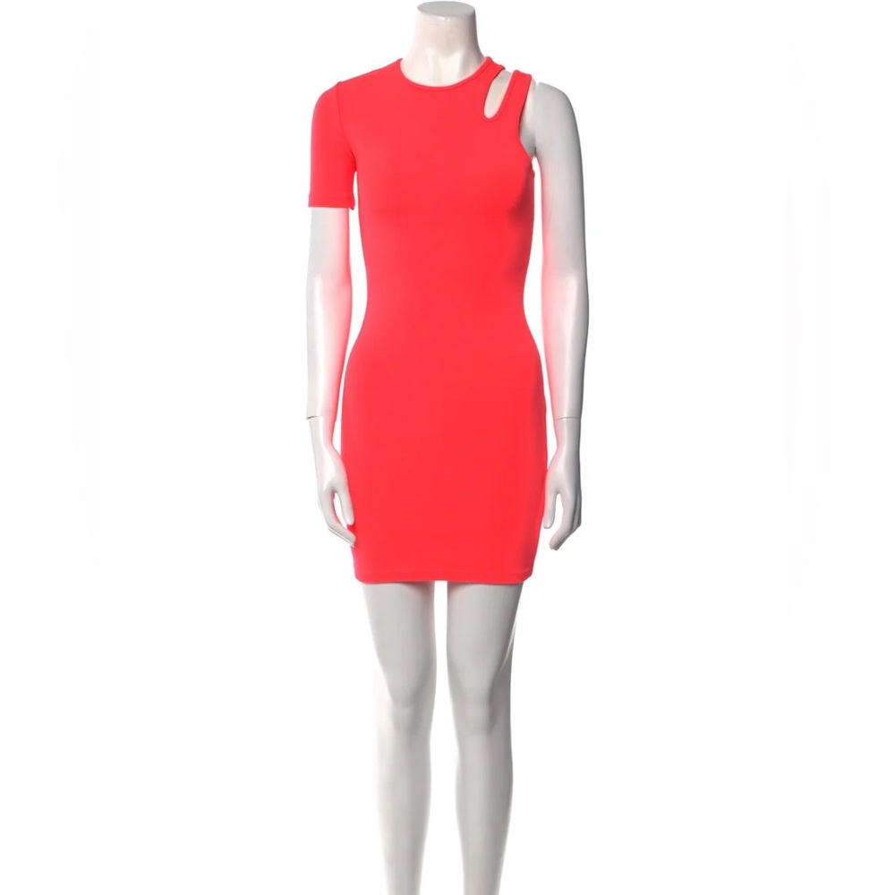T By Alexander Wang Neon Pink Dress Size Small New
